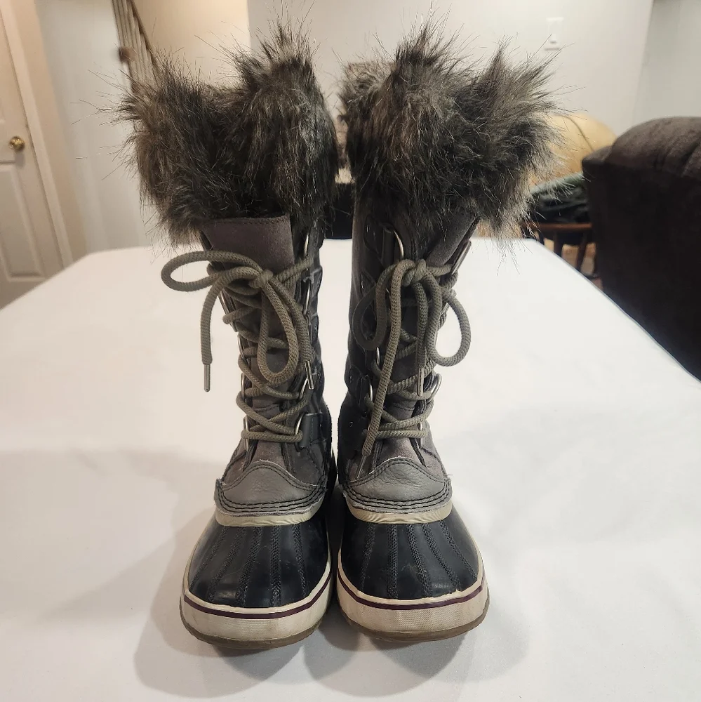 Sorel Joan Of Arctic Women's Waterproof Boot - Gray ❄️ - Picture 5 of 16